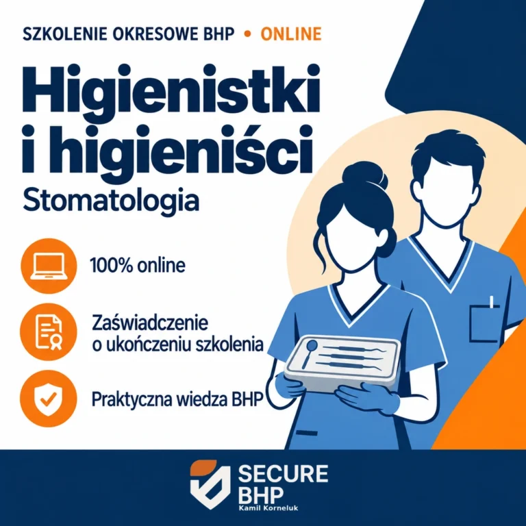 Szkolenie okresowe BHP dla higienistek i higienistów stomatologicznych online — Secure BHP