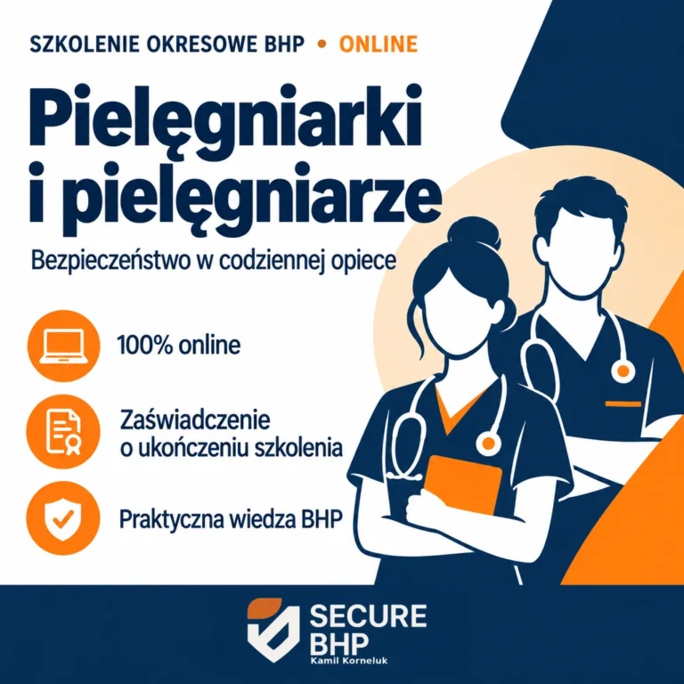 Szkolenie okresowe BHP dla pielęgniarek i pielęgniarzy online — Secure BHP