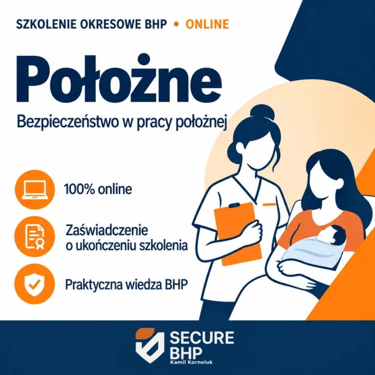 Szkolenie okresowe BHP dla położnych online — Secure BHP