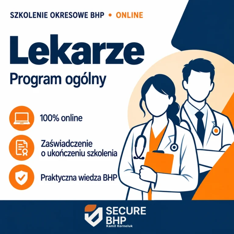 Szkolenie okresowe BHP dla lekarzy – program ogólny online — Secure BHP