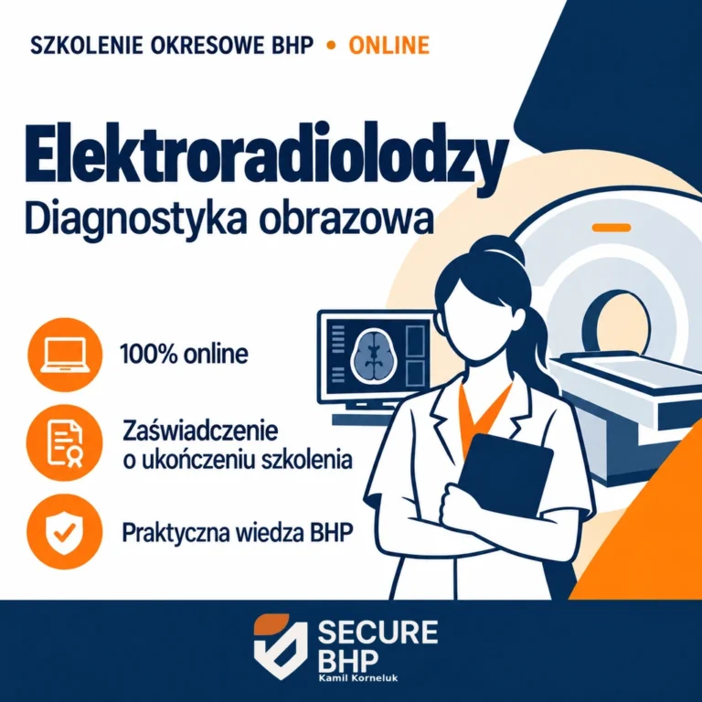 Szkolenie okresowe BHP dla elektroradiologów i pracowników diagnostyki obrazowej online — Secure BHP