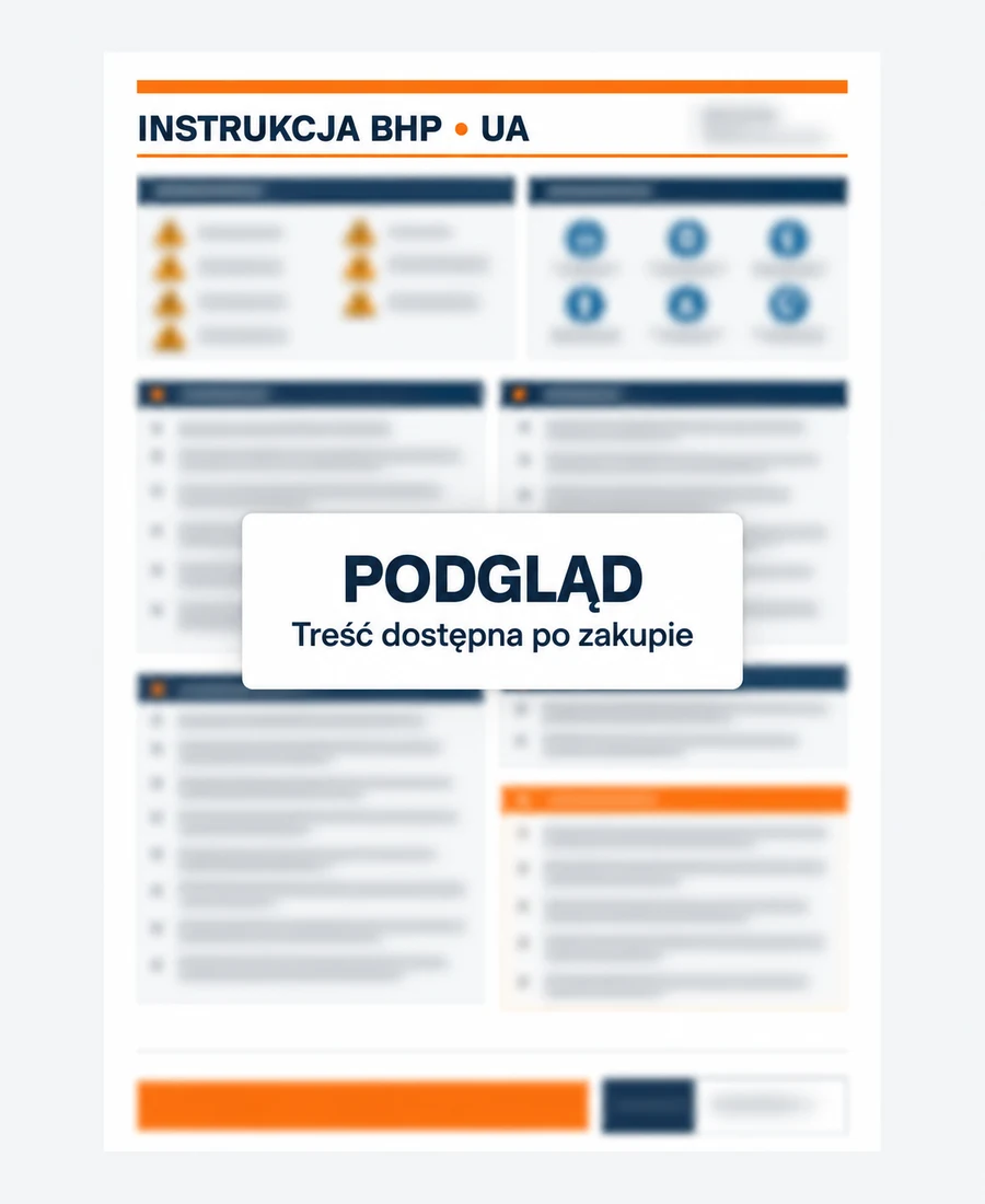 Instrukcja BHP - Kalibrownik do truskawek - po ukraińsku (UA)