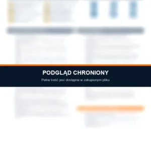 Instrukcja BHP - Agregaty prądotwórcze - chroniony podgląd instrukcji stanowiskowej