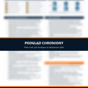 Instrukcja BHP - Dezynfekcja, pakowanie i sterylizacja narzędzi w salonie kosmetycznym - chroniony podgląd instrukcji stanowiskowej