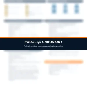 Instrukcja BHP - Elektryk - instalacje niskiego napięcia - chroniony podgląd instrukcji stanowiskowej