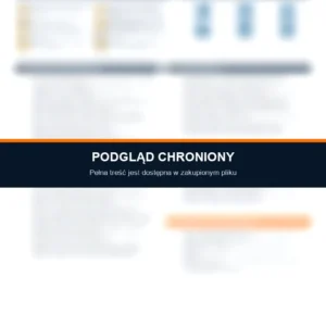 Instrukcja BHP - Kierowca samochodu służbowego - chroniony podgląd instrukcji stanowiskowej