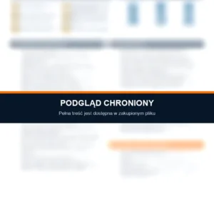 Instrukcja BHP - Kosa spalinowa - chroniony podgląd instrukcji stanowiskowej