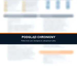 Instrukcja BHP - Magazyn wysokiego składowania - chroniony podgląd instrukcji stanowiskowej