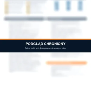 Instrukcja BHP - Mycie okien w budynkach piętrowych - chroniony podgląd instrukcji stanowiskowej