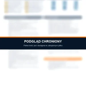 Instrukcja BHP - Myjka wysokociśnieniowa - chroniony podgląd instrukcji stanowiskowej