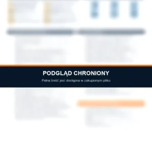 Instrukcja BHP - Niskie regały magazynowe - chroniony podgląd instrukcji stanowiskowej