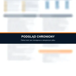 Instrukcja BHP - Obcinanie gałęzi pilarką łańcuchową - chroniony podgląd instrukcji stanowiskowej