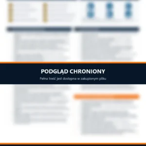 Instrukcja BHP - Postępowanie z odpadami ostrymi i materiałem biologicznym podczas sprzątania - chroniony podgląd instrukcji stanowiskowej