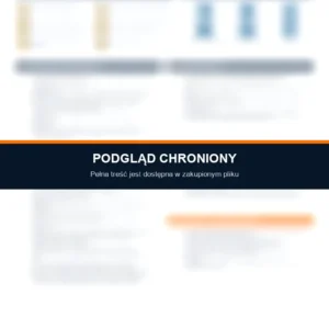 Instrukcja BHP - Sprzątanie placówki medycznej - chroniony podgląd instrukcji stanowiskowej