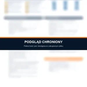 Instrukcja BHP - Studzienki kanalizacyjne - chroniony podgląd instrukcji stanowiskowej