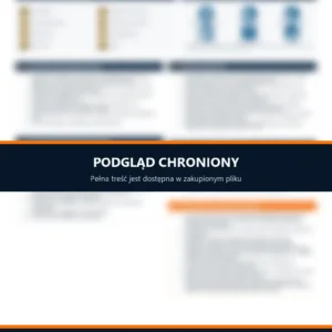 Instrukcja BHP - Tymczasowa organizacja ruchu i bezpieczna praca piesza w pasie drogowym - chroniony podgląd instrukcji stanowiskowej
