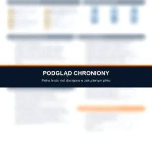 Instrukcja BHP - Wózek jezdniowy z napędem silnikowym - chroniony podgląd instrukcji stanowiskowej