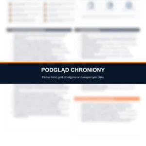 Instrukcja BHP - Piesi w otoczeniu robotów AMR/AGV — podgląd chroniony dokumentu A4