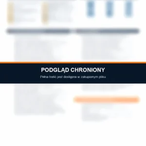 Instrukcja BHP - Postępowanie z odpadami, w tym medycznymi — podgląd chroniony dokumentu A4