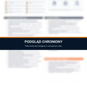 Instrukcja BHP - Ładowanie pojazdów elektrycznych — podgląd chroniony dokumentu A4