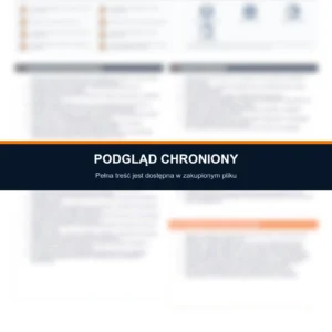 Instrukcja BHP - Praca podczas upału — podgląd chroniony dokumentu A4