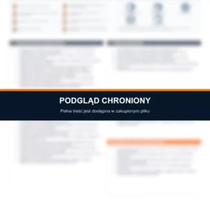 Instrukcja BHP - Robot koszący na terenie obiektu — podgląd chroniony dokumentu A4