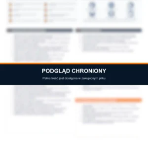Instrukcja BHP - Uszkodzone moduły fotowoltaiczne — podgląd chroniony dokumentu A4